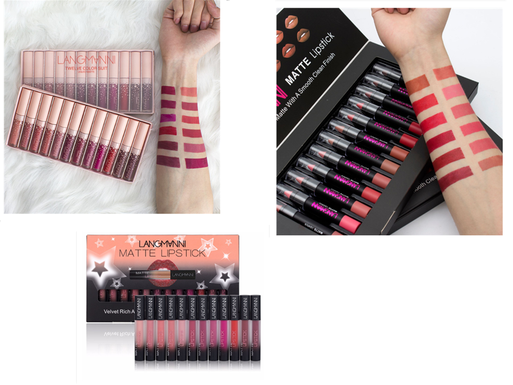 Matte Lipstick Waterproof Long-lasting Velvet Lipstick Set Matte Lipstick Waterproof Long-lasting Velvet Lipstick Set